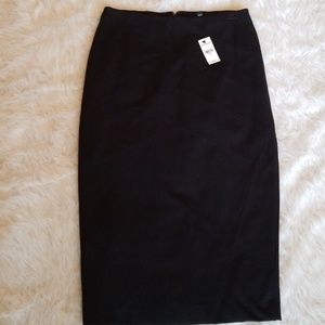 Express black bandage skirt